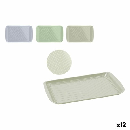 Schale Quttin Metall 43,5 x 27 x 2 cm 12 Stück |  Geschirr, Tablett...