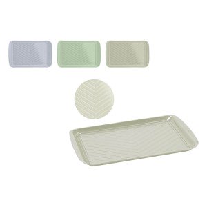 Tray Quttin Metal 43,5 x 27 x 2 cm 12 Units |  Plates, platters and...