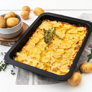 Ofenpfanne Quttin rechteckig 34 x 24 cm 42 x 29 cm (2 Stücke) (6 St...
