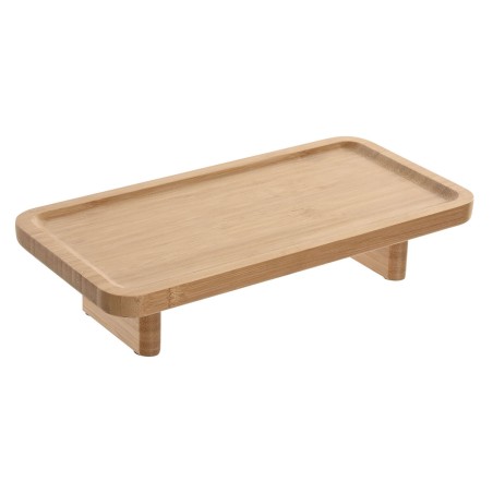Tablett für Snacks Home ESPRIT natürlich 30,5 x 15,6 x 6,8 cm |  Ge...