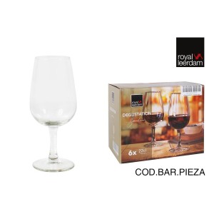 Wine glass set Royal Leerdam Degustation 22 cl (6 Units) |  Glasses...