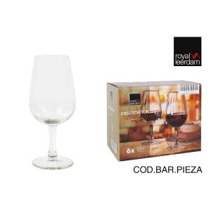 Wine glass set Royal Leerdam Degustation 22 cl (6 Units) |  Glasses...
