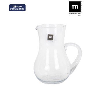 Jug La Mediterránea Lombardia Glass 1,5 L (4 Units) |  Glasses, cup...