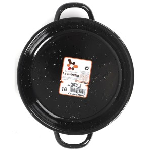 Saucepan La Estrella Jaspeada 600 ml Ø 16 x 3,9 cm (12 Units)