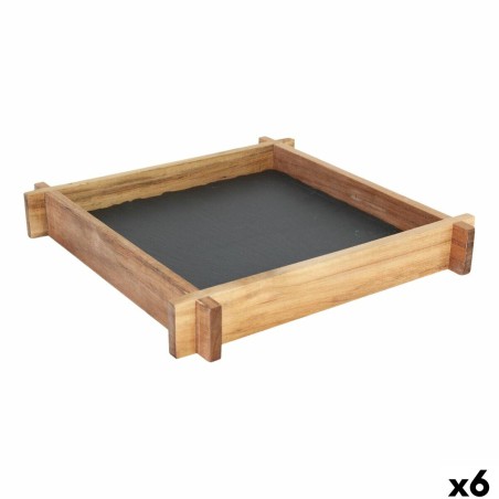 Snack tray Viejo Valle 27,5 x 27,5 x 4 cm (6 Units) |  Plates, plat...
