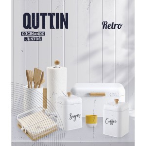 Serviettenring Quttin Metall 22 x 22 x 6 cm (6 Stück) |  Weiteres Z...