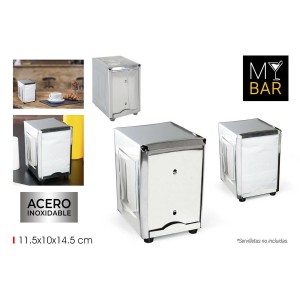 Napkin holder My Bar 11,5 x 10 x 14,5 cm (12 Units) |  Other access...