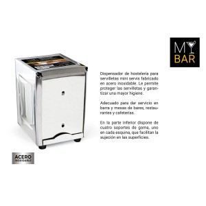 Serviettenring My Bar 11,5 x 10 x 14,5 cm (12 Stück) |  Weiteres Zu...