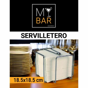 Serviettenring My Bar 18,5 x 18,5 x 14 cm (12 Stück) |  Weiteres Zu...