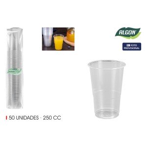 Gläserset Algon 250 ml 50 Stücke (18 Stück) |  Gläser und Krüge   |...