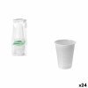 Set of glasses Algon White 220 ml 25 Pieces (24 Units)