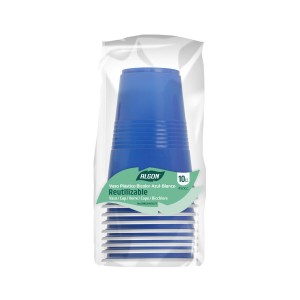 Set de Verres Algon Bleu 450 ml 10 Pièces (18 Unités) |  Verres et ...