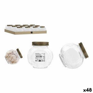 Glasgefäß La Mediterránea WOOD 280 ml (48 Stück) |  Brotdosen, Lebe...