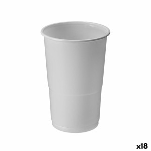 Set of glasses Algon White 250 ml 50 Pieces (18 Units) |  Glasses, ...