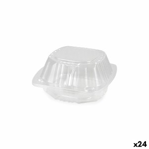 Plateaux alimentaires réutilisables Algon BURGER 13 x 13 x 6,9 cm (...