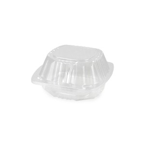 Plateaux alimentaires réutilisables Algon BURGER 13 x 13 x 6,9 cm (...