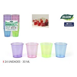 Schnapsglas Algon Ø 4 cm 30 ml 24 Stücke (24 Stück) |  Gläser und K...