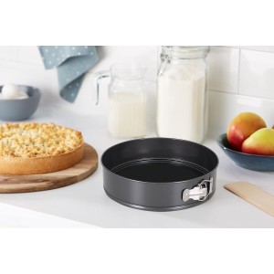 Springform Pan Quttin Black 24 x 7+28 x 6,8 cm 3 Pieces (6 Units) |...