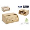 Brotkorb Quttin Bambus 38 x 28 x 18 cm (4 Stück) |  Küchenboxen und...