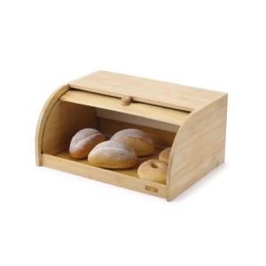 Brotkorb Quttin Bambus 38 x 28 x 18 cm (4 Stück) |  Küchenboxen und...