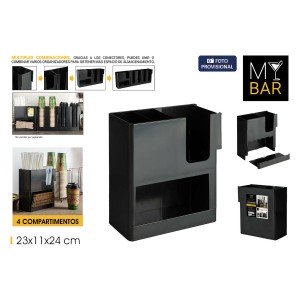 Halter für Küchenutensilien My Bar 23 x 11 x 24 cm (6 Stück) |  Wei...