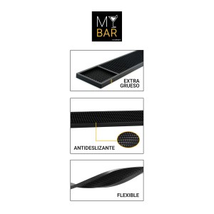 Abtropfsieb für die Spüle My Bar 62 x 9 x 1 cm (18 Stück) |  Weiter...