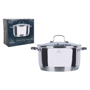 Casserole avec Couvercle Santa Clara Ø 25,5 x 34 x 15 cm (2 Unités)...