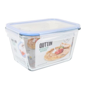 Lunch box Quttin Rectangular 2,35 L (6 Units) |  Lunch boxes, food ...