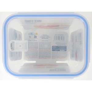 Lunch box Quttin Rectangular 2,35 L (6 Units) |  Lunch boxes, food ...