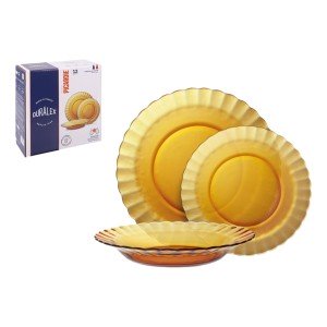 Assiettes Duralex Picardie 12 Pièces (2 Unités) |  Assiettes, plats...