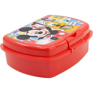 Lunchbox Mickey Mouse CZ11370 Red Plastic |  Lunch boxes, food cont...