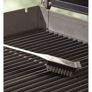 Grillreinigungsbürste Algon 44 x 6,5 x 4,5 cm Stahl (12 Stück) |  G...