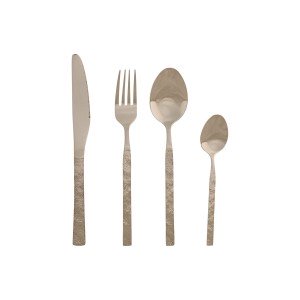 Couverts Home ESPRIT Argenté Acier inoxydable 15 x 7 x 24 cm 16 Piè...