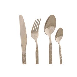 Couverts Home ESPRIT Argenté Acier inoxydable 15 x 7 x 24 cm 16 Piè...