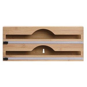 Küchenpapierrollenhalterung Home ESPRIT natürlich Bambus 33,5 x 7 x...