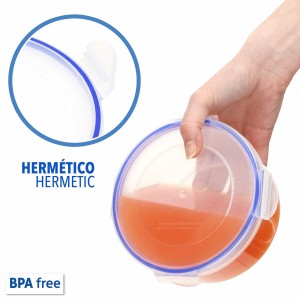 Set of Stackable Hermetically-sealed Kitchen Containers Max Home 23...