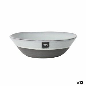 Deep Plate La Mediterránea Black clay |  Plates, platters and trays...