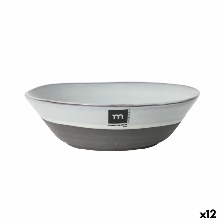 Deep Plate La Mediterránea Black clay |  Plates, platters and trays...
