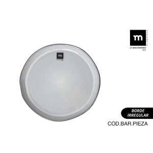Flacher Teller La Mediterránea Black clay |  Geschirr, Tabletts und...