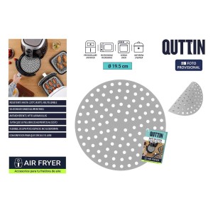 Plateau en silicone réutilisable pour friteuse à air Quttin