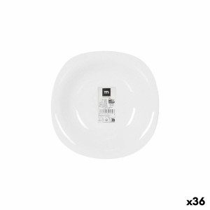 Assiette creuse La Mediterránea Palaos 21 x 21 x 3,5 cm (36 Unités)...