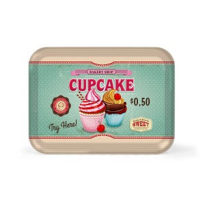 Tray La Mediterránea 42 x 31 cm (9Units) |  Plates, platters and tr...