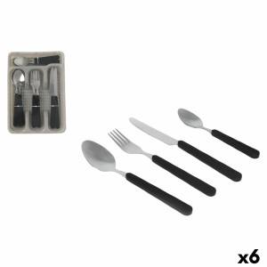 Couverts Quttin Atenas Plastique 17 Pièces (6 Unités) |  Couteaux e...