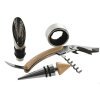 Set of Wine Accessories Home ESPRIT Natural Bamboo Stainless steel