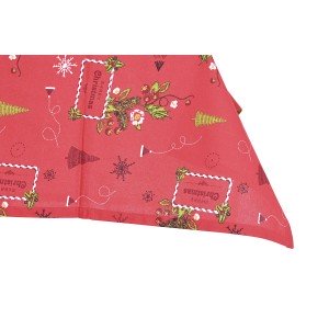 Tischwäsche-Set DKD Home Decor Weiß Rot grün Beige (5 Stücke) (2 St...