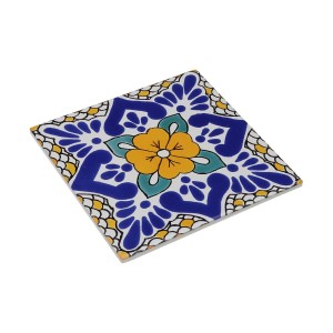 Dessous de plat Versa Bleu Liège Céramique Carrelage 20 X 0,6 X 20 ...