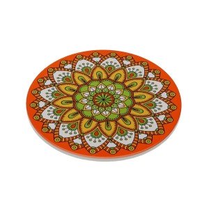 Untersetzer Versa Kork aus Keramik Mandala 20 X 0,6 X 20 CM |  Unte...