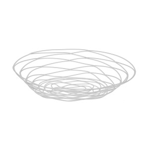 Obstschale Versa Weiß Metall Stahl 23 X 7 X 31 CM |  Weiteres Zubeh...