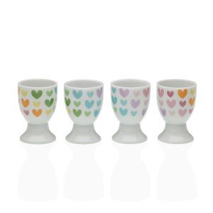 Schalenset Versa Porzellan 4,5 x 6,5 x 4,5 cm 4 Stücke |  Geschirr,...