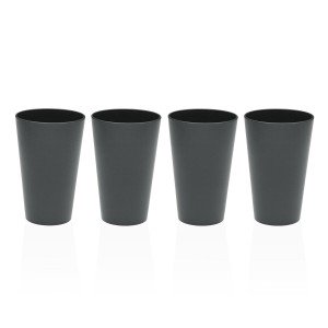 Gefäß für Küchenutensilien Versa Polyäthylen RPET 13,8 cm 4 Stücke ...